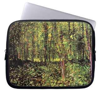 Funda Para Portátil Vincent Van Gogh - Árboles y sotobosque Arte Fino