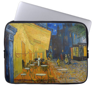 Funda Para Portátil Vincent van Gogh - Cafe Terrace de noche