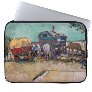 Funda Para Portátil Vincent Van Gogh - Caravanas, campo gitano cerca d