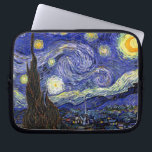 Funda Para Portátil Vincent Van Gogh - El Bella Artes de la Noche Star<br><div class="desc">Vincent Van Gogh es la noche estrellada. Aceite sobre lienzo de 1889, noche estrellada se pintó mientras Van Gogh estaba en el asilo en Saint-Remy, Francia, y es considerado una de sus mejores obras maestras. Aunque es una escena nocturna, fue pintada durante el día y representa las vistas desde la...</div>