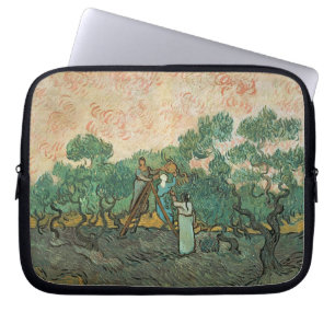 Funda Para Portátil Vincent van Gogh el   los recogedores verdes