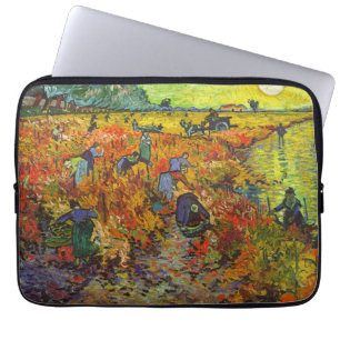 Funda Para Portátil Vincent van Gogh - El Viñedo Rojo