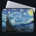 Funda Para Portátil Vincent Van Gogh es la noche estrellada<br><div class="desc">Sumérjase en la fascinante belleza de The Starry Night de Vincent Van Gogh con esta reproducción de arte de alta calidad. Poseer una historia de arte y dejar que la brillantez de la obra maestra de Van Gogh ilumine tu entorno.</div>
