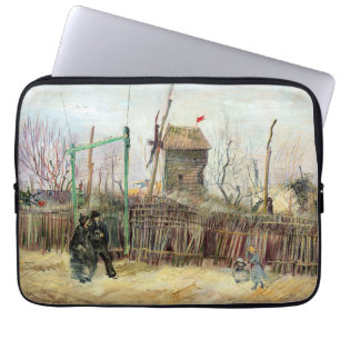 Funda Para Portátil Vincent van Gogh - Escena callejera en Montmartre