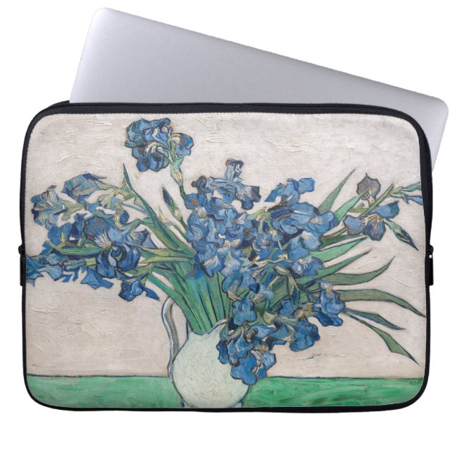 Funda Para Portátil Vincent van Gogh - Irises (Frente)