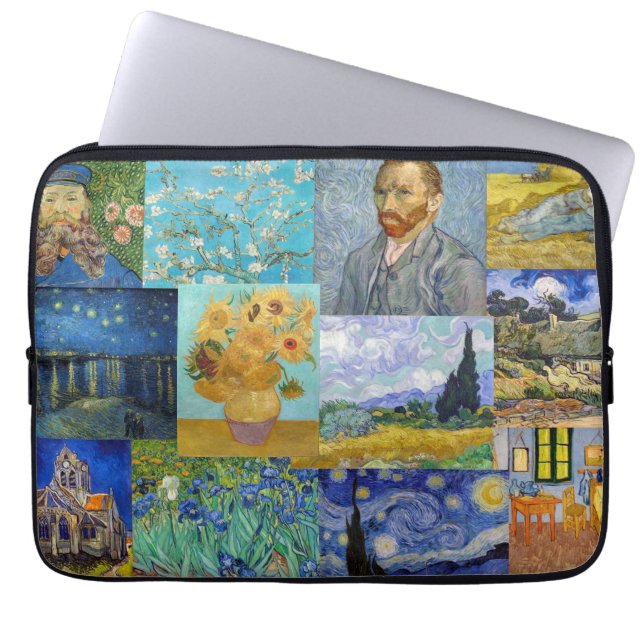 Funda Para Portátil Vincent Van Gogh - Obra maestra (Frente)