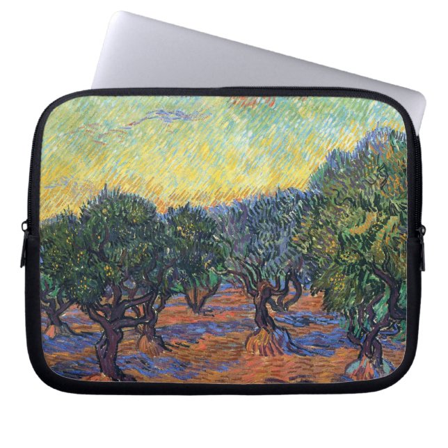 Funda Para Portátil Vincent Van Gogh Olive Grove Impresionsionism Art (Frente)