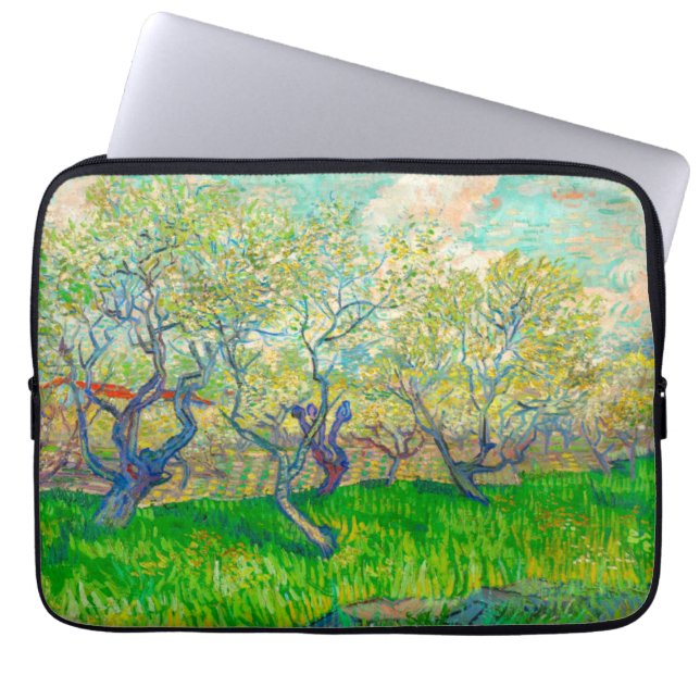 Funda Para Portátil Vincent van Gogh Orchard en Blossom (Frente)