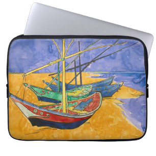 Funda Para Portátil Vincent van Gogh - Pescadores en la playa