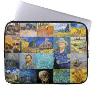 Funda Para Portátil Vincent van Gogh - Piquetas maestras del mosaico