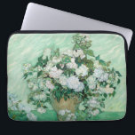 Funda Para Portátil Vincent van Gogh - Rosas<br><div class="desc">Rosas / Vida fija: Vase con rosas rosas rosas rosadas - Vincent van Gogh,  aceite sobre lienzo,  1890</div>