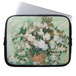 Funda Para Portátil Vincent van Gogh Rosas, 1890