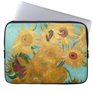 Funda Para Portátil Vincent Van Gogh - Vase con doce girasoles