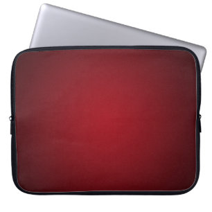 Funda Para Portátil Viñeta Granulada Roja y Negra de Moda