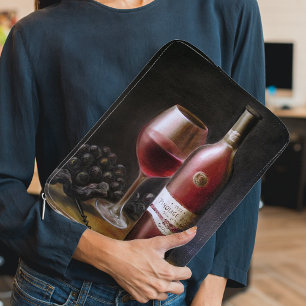 Funda Para Portátil Vino Rojo