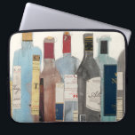 Funda Para Portátil Vino y espíritu<br><div class="desc">Vino y Espíritu II de Samuel Dixon. Dispone de una colección de vinos y licores variados.</div>