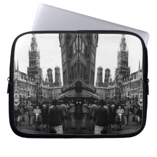 Funda Para Portátil Vintage Alemania Munich Frauenkirche Frauenplatz C