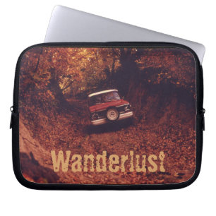 Funda Para Portátil Vintage Americana Wanderlust