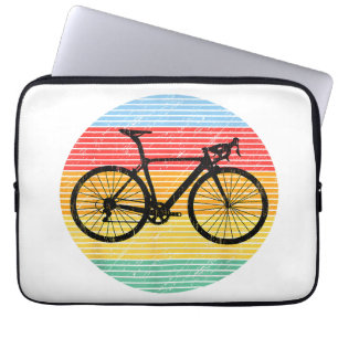 Funda Para Portátil Vintage Carreras Bicicleta Funny Road Bike Racer G