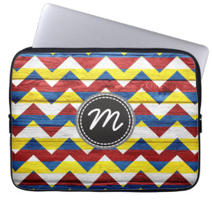 Funda Para Portátil Vintage chevron pattern zigzag #4