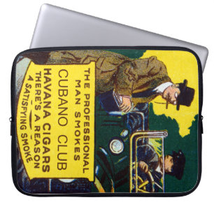 Funda Para Portátil Vintage Cubano Club Cigarros