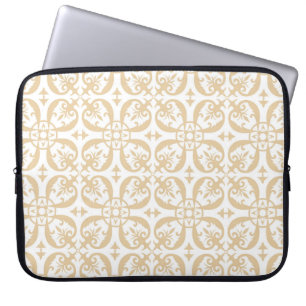 Funda Para Portátil Vintage de estampado floral barroco sin fisuras. V