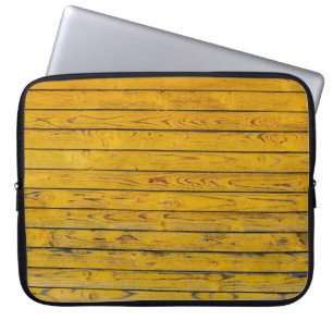 Funda Para Portátil Vintage de la playa de fondo de madera - Vieja mad