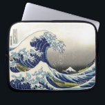 Funda Para Portátil Vintage de PixDezines, Gran Ola, Hokusai 葛 飾 北 斎 の<br><div class="desc">La Gran Ola de Kanagawa es una de las más vistas del mundo. El artista,  Hokusai,  1832 (Periodo Edo). Representando el okinami como las grandes olas,  NO el tsunami.  Digitalmente realzado por PixDezines.
< 3="">Copyright © 2010-2012 PixDezines.com™ y PixDezines™ en zazzle.com</div>