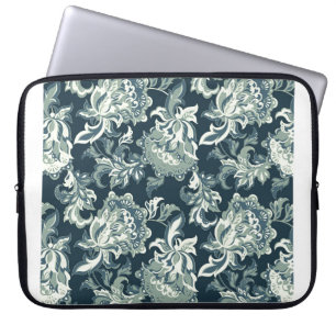 Funda Para Portátil Vintage étnico floral sin costuras. folclórico