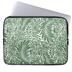 Funda Para Portátil Vintage Floral William Morris Willow Bough Green