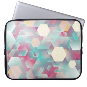 Funda Para Portátil Vintage Glittering Confetti Background.