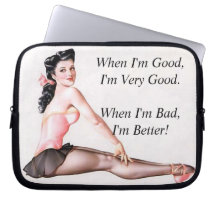 Vintage Naugherina Ballerina Pin Up Chica