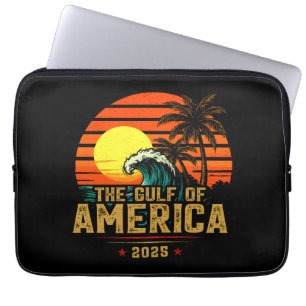 Funda Para Portátil Vintage retro 2025 del Golfo de Estados Unidos