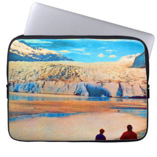 Funda Para Portátil Vintage USA Alaska Mendenhall glaciar Juneau