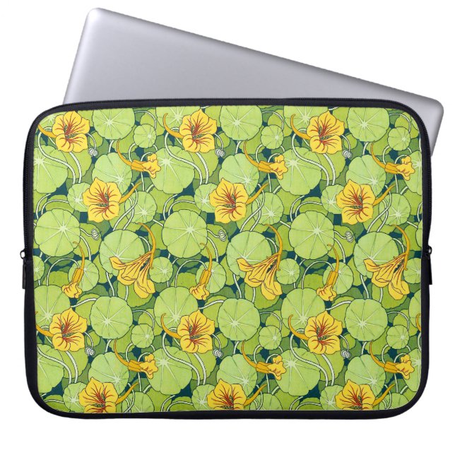 Funda Para Portátil Vintage Waterlilies (Frente)