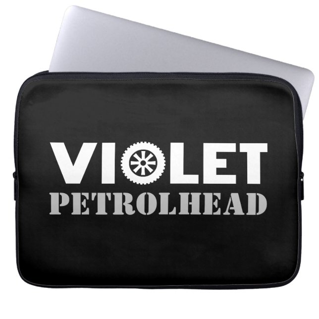 Funda Para Portátil Violet Petrolhead (Frente)