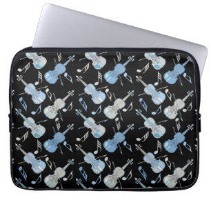 Funda Para Portátil Violin Music Notes