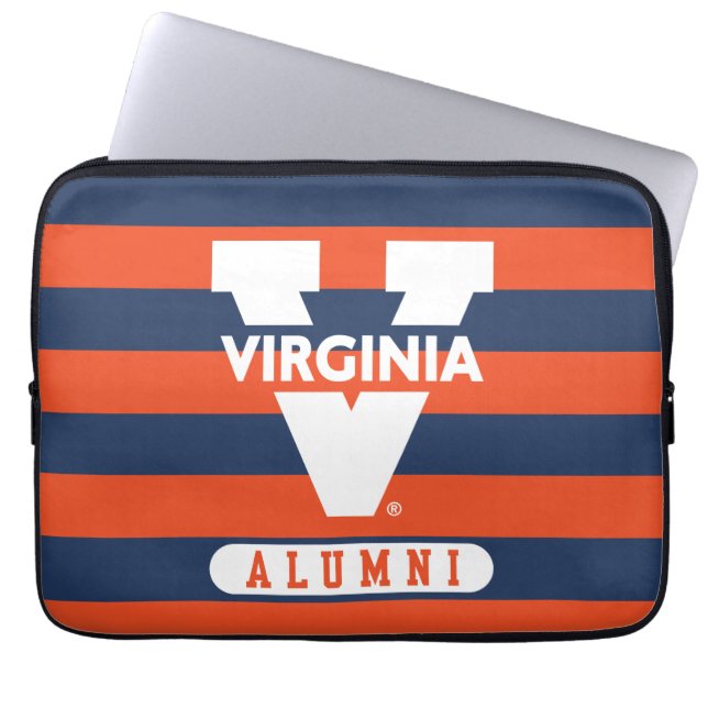 Funda Para Portátil Virginia Cavaliers Alumni Stripes (Frente)