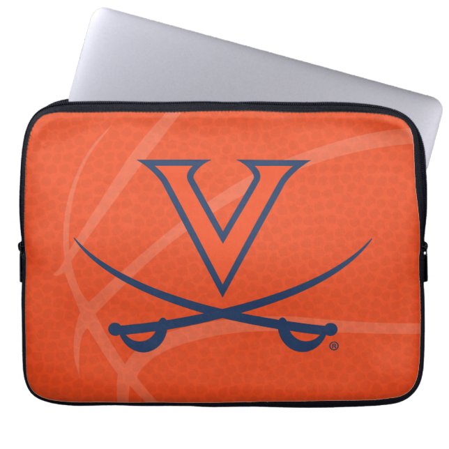 Funda Para Portátil Virginia Cavaliers Basketball (Frente)