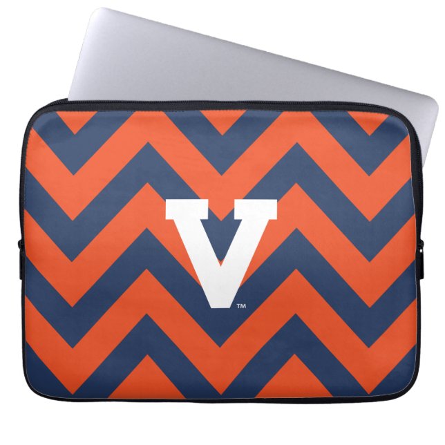 Funda Para Portátil Virginia Cavaliers Chevron (Frente)