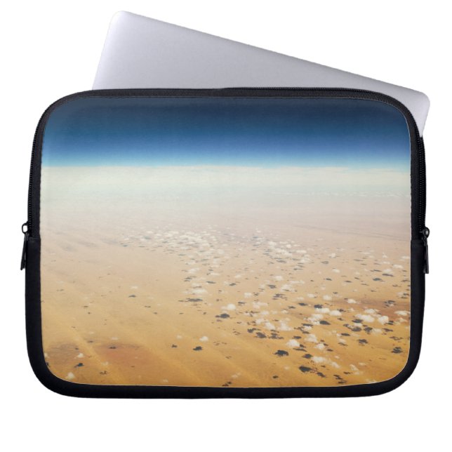 Funda Para Portátil Vista aérea de un desierto (Frente)