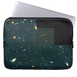 Funda Para Portátil Vista de galaxias lejanas y débiles revela joven G