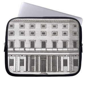 Funda Para Portátil Vista de la fachada del alla Valle de Palazzo