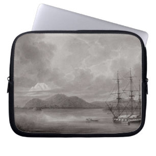 Funda Para Portátil Vista de Río de Manila (litografía)