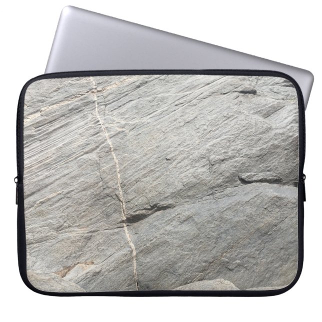 Funda Para Portátil Vista de roca gris (Frente)