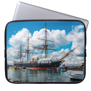 Funda Para Portátil Vista de un histórico murciélago blindado victoria