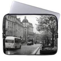 Vista elegante de la calle