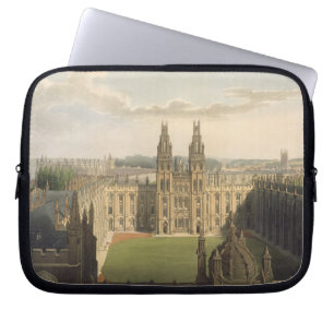 Funda Para Portátil Vista exterior de toda la universidad de las