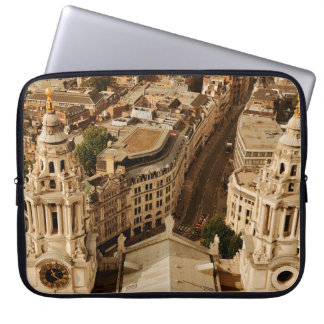 Funda Para Portátil Vista panorámica de la azotea de Londres con arqui