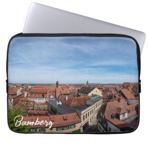 Funda Para Portátil Vista panorámica del casco antiguo desde arriba en